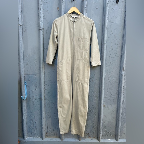 Dagg & Stacey Finch light khaki boiler suit, size 4 - Picture 2 of 10